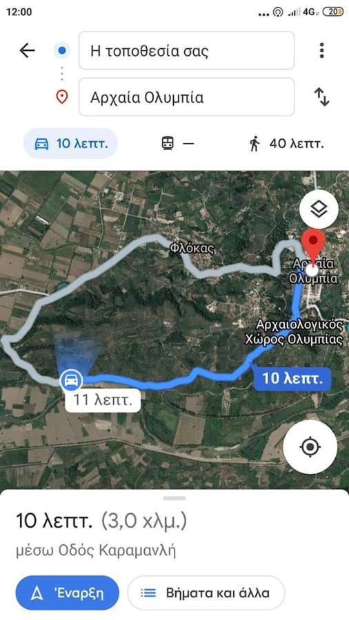 Mallios Country House Near Ancient Olympia Luaran gambar